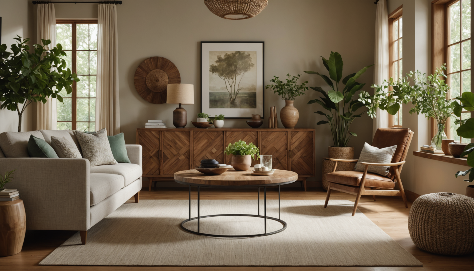 Artisanat et nature : l'harmonie dans votre intérieur