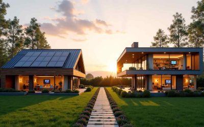 Maison verte vs maison connectée : le duel de l'avenir