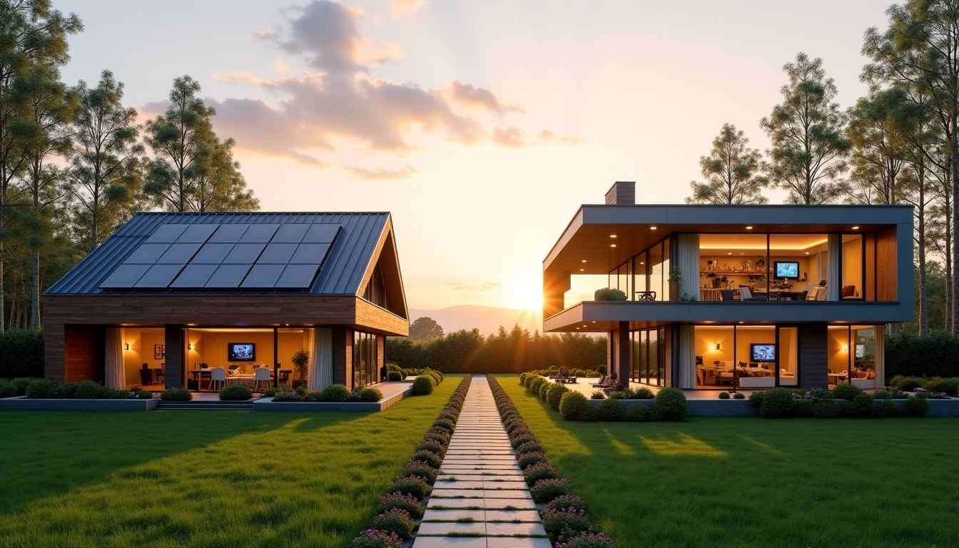 Maison verte vs maison connectée : le duel de l'avenir