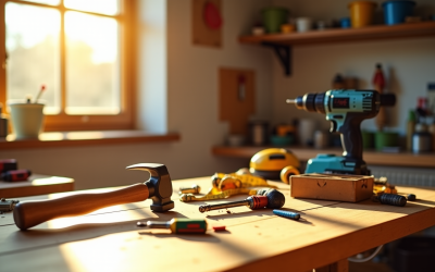 Quels outils essentiels pour le bricolage à la maison ?