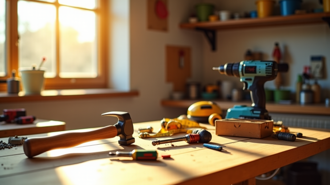 Quels outils essentiels pour le bricolage à la maison ?